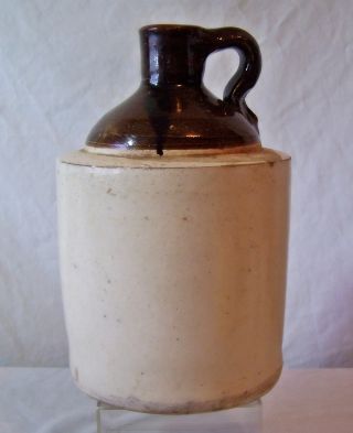 Antique North Carolina Stoneware Shoulder Jug Whiskey Moonshine 4/5 Gallon 1929 photo