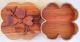 Redwood Handmade Scroll Saw Box With Flower Motif,  Signed By Fred Satggs/. Boxes photo 3