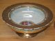 Antique Victoria Czechoslovakia Decorative Bowl With Lid 24k Bowls photo 3