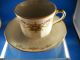 Antique French Belclair Gravy Boat Cup Saucer Fhil Pattern Cups & Saucers photo 7