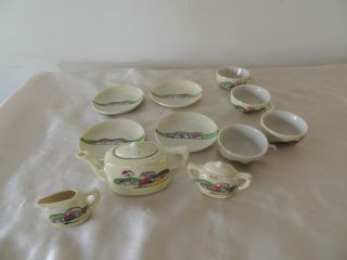 Vintage Children ' S Tea Set Porcelain Japan photo