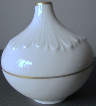 Langenthal Small White Porcelain Vase photo