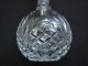 Antique Cut Glass Perfume Bottle Globe Stopper - Fans & Diamond Cross - Hatching Perfume Bottles photo 2