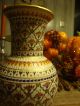 Stunning Hard Paste Porcelain Benjarong Porcelain Vase Jeweled Enameled Nr Vases photo 4