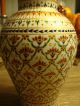 Stunning Hard Paste Porcelain Benjarong Porcelain Vase Jeweled Enameled Nr Vases photo 5