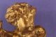 Vintage Pair Of Gold Gilded Cherub,  Puttie,  Angel Heads Made In Italy Other photo 1