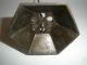 Antique Cast Iron Bill/note/receipt Spike Holder With Etched Design Metalware photo 2