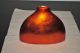Hand Made Vase Orange Metallic Glaze Ceramic Vintage Retro 1970 ' S Decor Vases photo 2