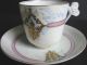 Antiq Russian 19c Tête - à - Tête Porcelain Set Tea For Two Dragonflies By Kuznetsov Teapots & Tea Sets photo 7