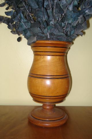 Wood Vase photo