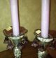 Vintage Amethyst Czech Crystal Bobeche & Prism Set Chandelier Parts Candle Holders photo 6