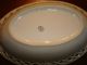 Rcw Bavaria Post Ww1 Oval Serving Bowl Pink Pearl Irridescent Luster China Dish Bowls photo 4