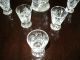 Crystal Glass Decanter With Stopper & 5 Crystal Glasses Heavy Glass Decanters photo 1