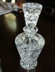 Crystal Glass Decanter With Stopper & 5 Crystal Glasses Heavy Glass Decanters photo 2