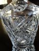 Crystal Glass Decanter With Stopper & 5 Crystal Glasses Heavy Glass Decanters photo 8