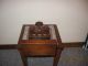 Vintage Wooden Collectible / Souvenir Spoon Holder Rack Stand With Planter Shelf Other photo 1