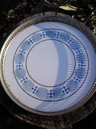 Antique Porcelain Platter Plate photo