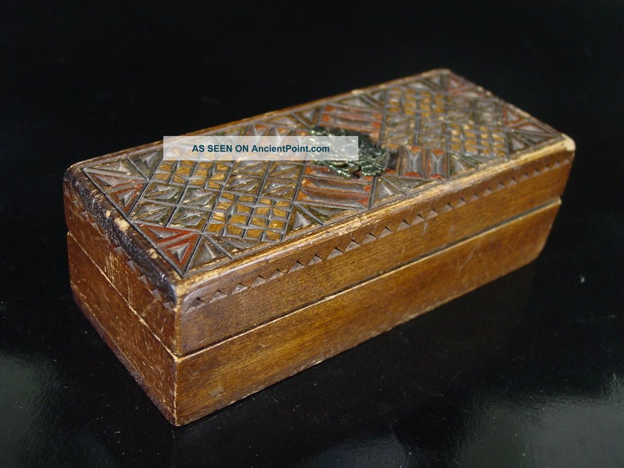 Antique Russian Wooden Box Imperial Bronze Eagle Tsar Nicholas Ii Romanov Rare Boxes photo