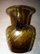 Antique Early American Blown Pitcher Rolled Or Folded Rim Swirl Snapped Pontil Pitchers photo 2