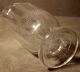 Xnice Vintage Three Ounce Clear Glass Footed Pitcher W/ Panel Sides Hatched Band Pitchers photo 8