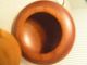 Vintage Treen Woodenware Covered Mahogany Box - Finish Boxes photo 1