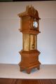 Hand Made Folk Art Pocket Watch Holder - Vintage One - Of - A - Kind Grandfather Clock Other photo 2
