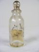 Antique Aida Glass Perfume Bottle With Glass Stopper From France Perfume Bottles photo 3