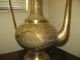 Decorative Only Islamic Arabic Handcrafted Brass Serving Tea Coffee Pot Pitcher Metalware photo 4