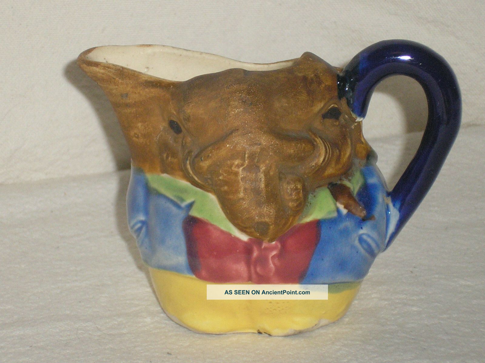 Vintage Ceramic Elephant Creamer / Pitcher - Japan Creamers & Sugar Bowls photo