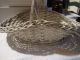 Antique 1930 ' S Harry & David Bear Creek Orchards Hand Woven White Basket - Oregon Other photo 1