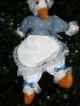 Vintage Ozark ⊰♥⊱ Country Blue Fabric ⊰♥⊱ Stuffed Goose Decoration Pristine Other photo 2