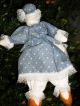 Vintage Ozark ⊰♥⊱ Country Blue Fabric ⊰♥⊱ Stuffed Goose Decoration Pristine Other photo 4