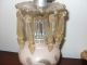 Vintage Crystal Pink Prism Glass Base Lamp Lamps photo 2