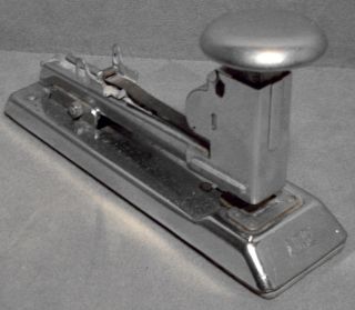 1938 Pilot Desk Top Stapler Ace Fastener Co.  Chicago Ill Usa - Fully Functional photo