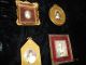 Set Of 4 Miniature Portraits - Old Style Turn Of The Century Other photo 2