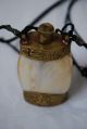 Rare Vintage Mother Of Pearl Perfume/scent/snuff Bottle Perfume Bottles photo 1