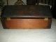 Primitive Vintage Wood Glove Box - Boxes photo 6