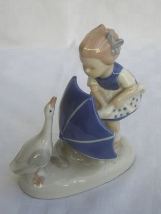 Probably German Porcelain Figurine Height Five Inches photo