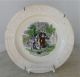 Antique Abc Child ' S Plate Pride Of The Barn Yard Clear Crisp Colors & Transfer Plates & Chargers photo 2