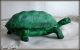 Art Deco Malachite Glass Turtle Trinket Box Perfume Bottles photo 5