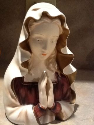 Lenci Madonna Ceramic Italian 1936 Rare photo