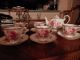 Cup & Saucer Royal Albert American Beauty English Bone China Set Of 5 Cups & Saucers photo 6