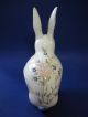 Viana Do Castelo Portugal Porcelain Covered Rabbit Dish Figurines photo 2