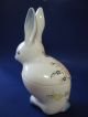 Viana Do Castelo Portugal Porcelain Covered Rabbit Dish Figurines photo 3