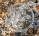 Antique Glass Flower Frog Dome Footed Clear 11 Holes Vases photo 1