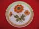 Vintage 1920 ' S Sarreguemines France Handpainted Floral Serving Plate Platter Platters & Trays photo 3