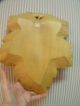 Vintage Leaf Carved Dish/ Tray,  Black Forest,  Germany. Trays photo 2