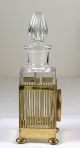 Perfume Bottle Metal Mounts With Portrait Miniature - & Signed Perfume Bottles photo 1