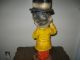 Vintage Big Head Ceramic Sculpture Figurines photo 9
