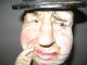 Vintage Big Head Ceramic Sculpture Figurines photo 2